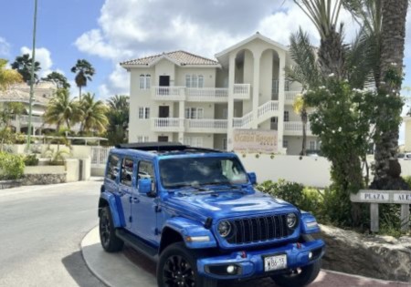 Jeep Wrangler Special Blue High altitude elektrisch dak-cabrio